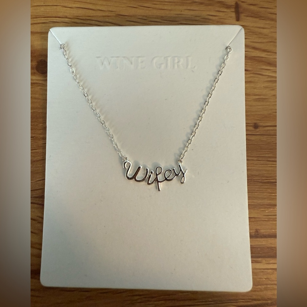 NWT Wifey Necklace